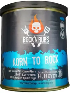 Spice Blend WMG ROCK N RUBS Die Feinsten – Korn to Rock 170 g (best before 08/27)