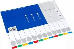 Cardboard Dividers STARPAK A412, mixed colors, pack (MPN 179874)