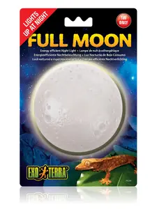 Lampka Full Moon terrarium lighting, Exo Terra EX-3607 – nocturnal blue moonlight for reptiles and amphibians
