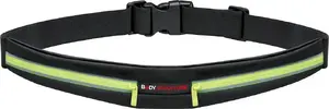 Running Reflective Waist Belt body sculpture BP 105 — adjustable safety belt for runners