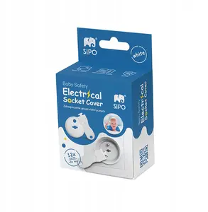 Socket Protection Cover RACK Systems SIPO-SBS-C10 — white protective insert for power outlets