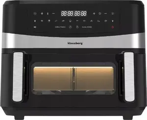 Air Fryer Klausberg KB-7717 dual-chamber 9 L 1750 W oil-free fryer