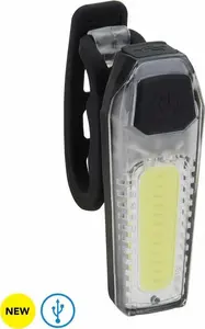 Priekšējā velosipēda lampa TORCH SPEEDLIGHT 55004 USB, melna