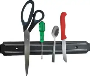 Magnetic Tool Holder Bar Iso Trade 2811-uniw — universal magnetic strip for knives and metal tools