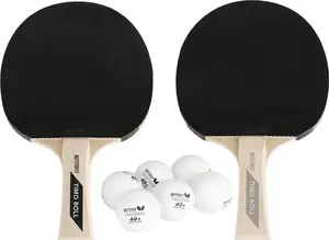 Galda tenisa komplekts Butterfly Boll — 2 raketes un 6 bumbiņas (Z0966)