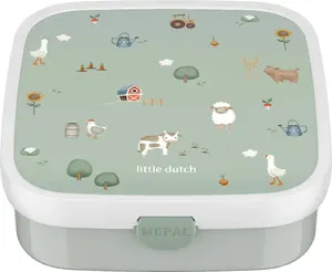 Pusdienu kaste Mepal Campus Bento Large Little Farm — plastmasas dalāms trauks ēdienam, hermētisks