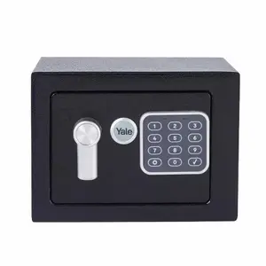 Сейф ORNO YSV mini — компактный стальной домашний/офисный сейф, чёрный