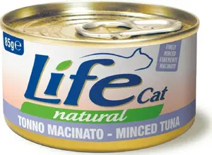 Консервы для кошек Life Pet Care LIFE CAT 85 г — тунец измельчённый, влажный полнорационный корм
