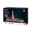 3D puzle City Line LED Parīze L525H Photo 4