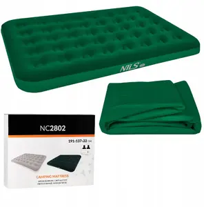 Inflatable Camping Mattress Nils Extreme NC2802 191×137×22 cm Green