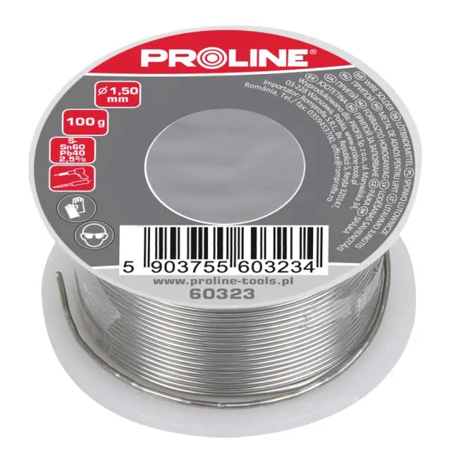 Solder wire Proline 60330, 100 g Photo 2