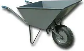Тачка строительная Unimet Taczka budowlana max 150 L на подшипнике, стальной кузов