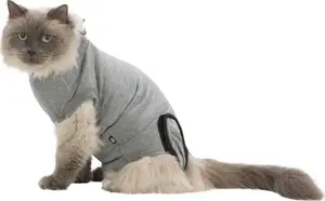 Protective Recovery Body for Cat Trixie ML Size, Grey