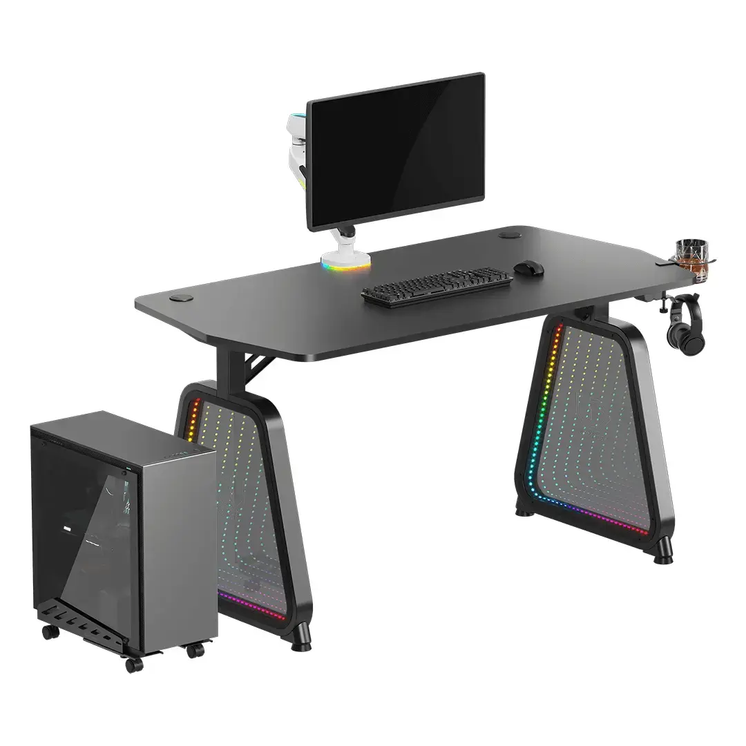 Ultradesk Booster Black игровой стол 1360×705×750 мм Photo 2
