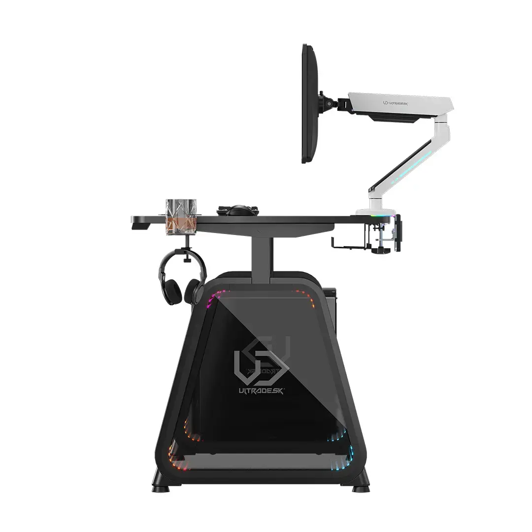 Ultradesk Booster Black игровой стол 1360×705×750 мм Photo 5