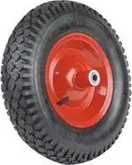 Wheel assembly Greenmill GR9371 — pneumatic 13" x 3.50-6 for wheelbarrow, tyre and rim set