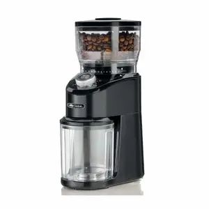 Burr coffee grinder ARIETE 3023 — conical burr, 200 W, 200 g capacity, black