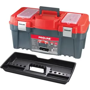 Tool storage case Proline 35718 — single-piece portable toolbox for general hand tools