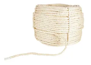 Trixie TRIXIE Rope sisal rope 1 m length, 1 cm diameter, beige