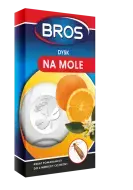 BROS moth repellent disc with orange blossom scent BR 921A, refillable magnetic disk for closets and drawers