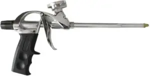 Foam Gun AWTools AW30191, metal body with black handle — compatible with polyurethane foams