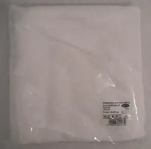 Bathroom towel cover Matex model MT0009 frotte/Klin 60x36 cm white
