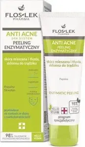Enzīmu pīlings Floslek Anti Acne 24h System, 50 ml