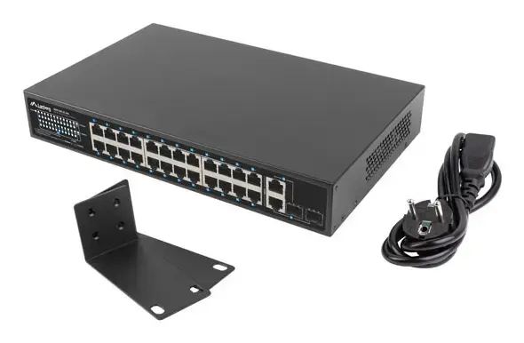 Lanberg RSFE-24P-2C-250 Неуправляемый 26× Gigabit PoE Photo 3