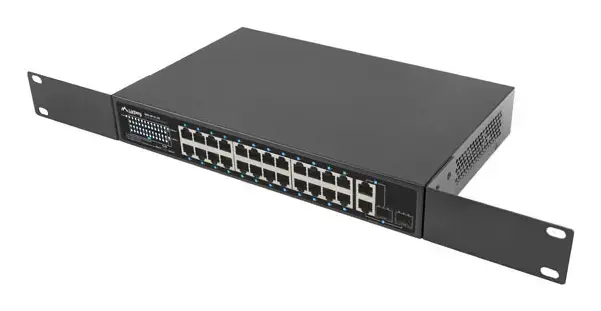 Lanberg RSFE-24P-2C-250 Неуправляемый 26× Gigabit PoE Photo 4