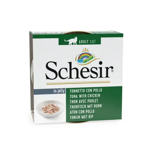 Schesir влажный корм Тунец с Курицей 85 г Photo 2