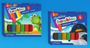 Modeling Clay Set Bambino Plastelina 6 colors by Bambino