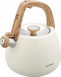 Stovetop Whistling Kettle Klausberg KB-7775, Stainless Steel, 2.5 L Capacity