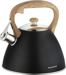Kettle Klausberg KB-7262 with Whistle, Stainless Steel, 3 L Capacity
