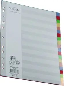 Paper interleaf sheets Titanum A4 mix pack 20 sheets (IK20) by Titanum