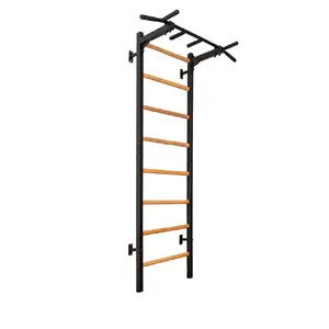 Sienas stieņa uzstādāms BenchK 221B — slodze 150 kg, platums 670 mm, augstums 2300 mm, melns