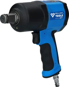 Impact driver Brilliant BT160200 — pistol-handle, max torque 1230 N·m, 225×220×77 mm