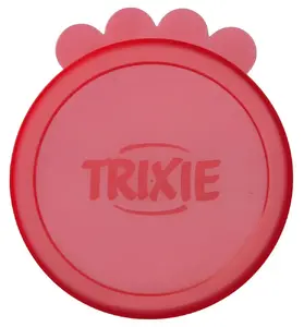 Крышка для кормления/поения собак и кошек Trixie TRIXIE 24552, красный пластик, диаметр 10.6 см