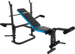 Adjustable multifunction workout bench Rebel Active RBA-2007 — adjustable backrest and seat positions