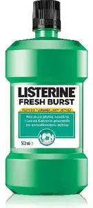 Mutes skalošanas līdzeklis Listerine Fresh Burst 500 ml — antiseptisks mutes skalojamais, 500 ml