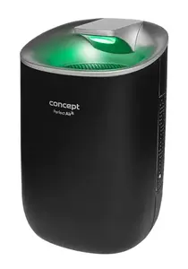 Dehumidifier Concept Solution OV1110, 0.6 L tank, 23 W, 35 dB, Black