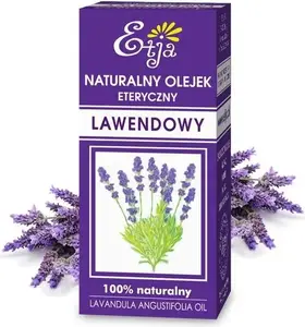 Essential Oil Lavender 10 ml, Etja — pure lavender aromatic oil for aromatherapy and topical use