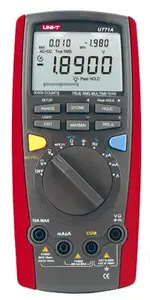 Digital multimeter LechPol UT71A — DC 0.2–1000V, AC 2–1000V, LCD, 9V battery