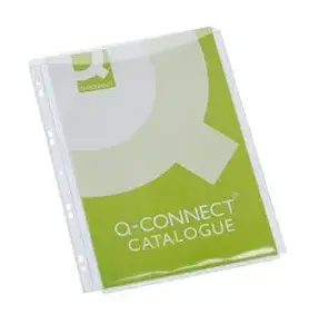 Sheet protector Q-Connect Kangaroo Pockets A4 210 x 297 mm PVC transparent