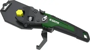 Adjustable Wrench with Ratchet 8" Sata ST47403