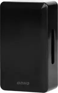 Wired Door Chime ORNO Brevis Mini, Two-Tone Gong, 230 V, Black