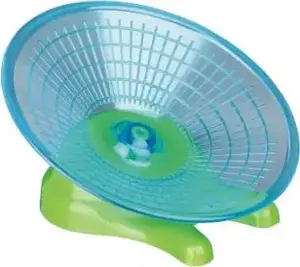 Trixie hamster and mouse exercise wheel, solid disk design, diameter 17 cm