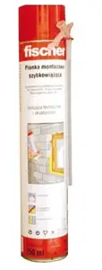 Полиуретановая трубочная монтажная пена FISCHER Piana montażowa 0,75 л (15228)