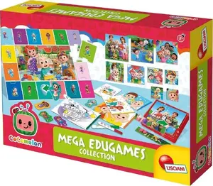 Educational Game Collection Lisciani Cocomelon — Mega Collection of Learning Games