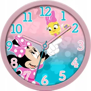 Настенные часы KIDS SB10615 25 см — детские с изображением Минни Маус