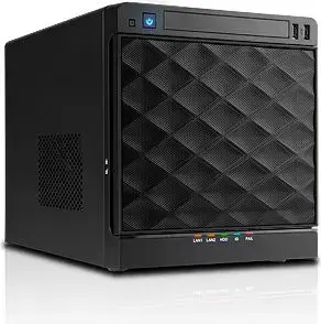 in win Корпус Mini Server MS04, компактный ITX шасси, поддержка 265W питания, чёрный